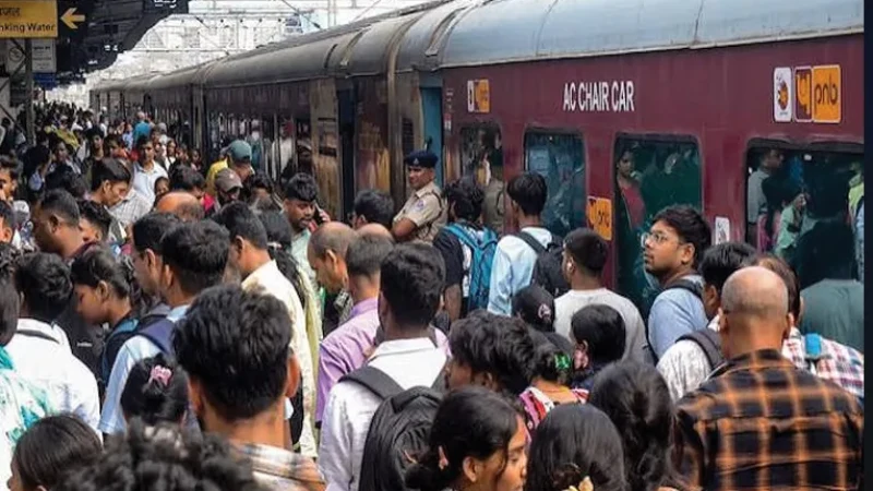 దీపావళి రైలు టికెట్లకు భారీ డిమాండ్